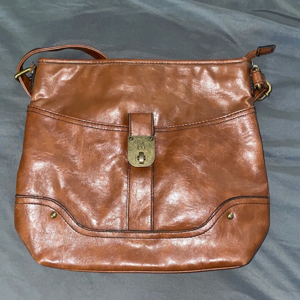 Faux Tan Leather Style & Co Bag